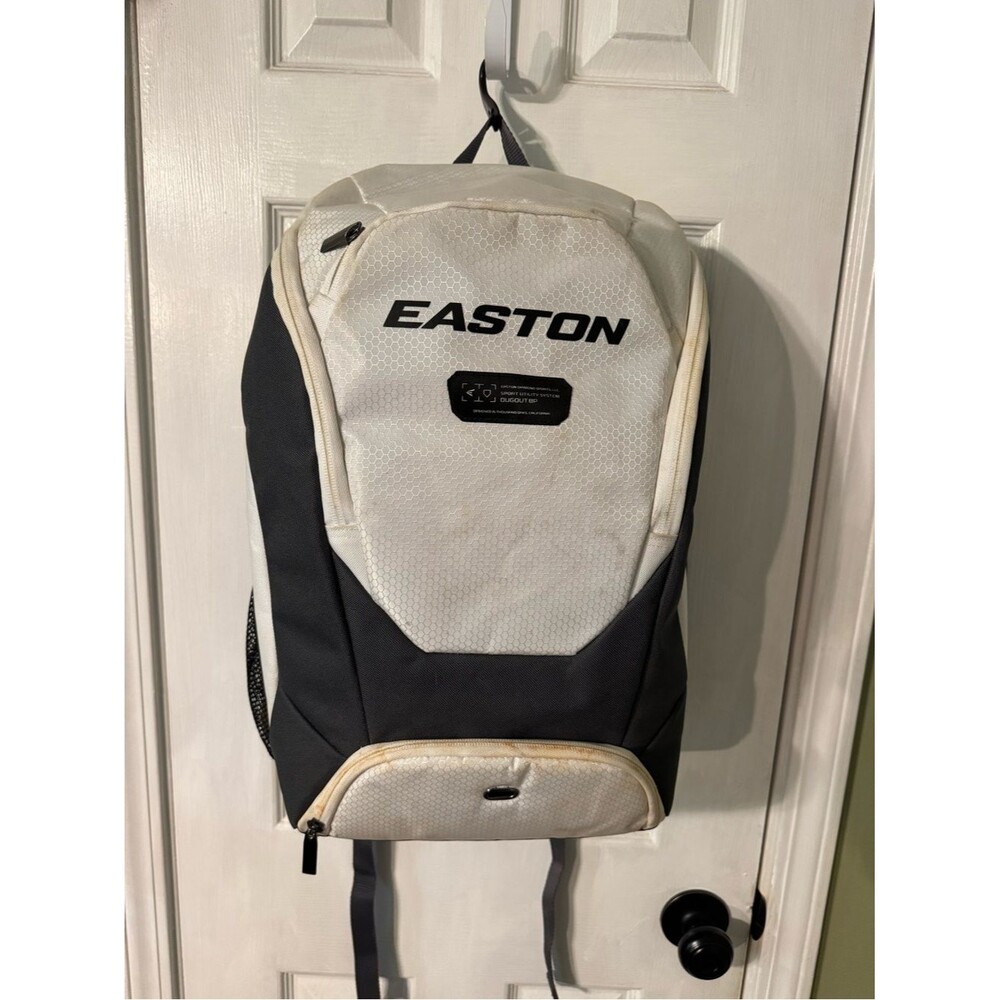 Easton Black and White Men's Baseball Backpack